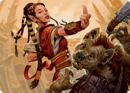 Half-Elf Monk Art Card [Dungeons & Dragons: Adventures in the Forgotten Realms Art Series] | Good Games North
