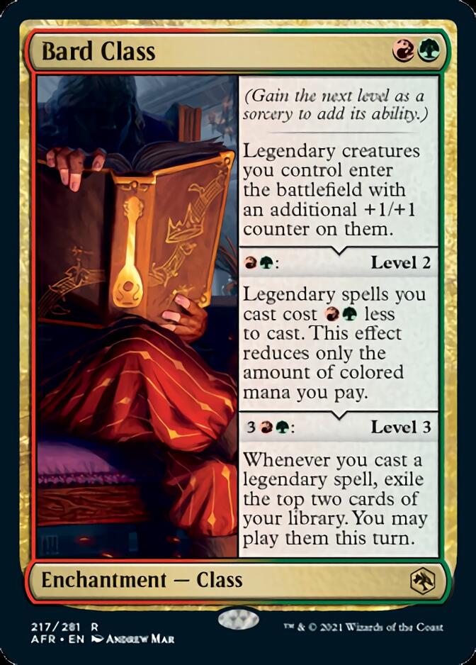 Bard Class [Dungeons & Dragons: Adventures in the Forgotten Realms] | Good Games North