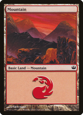 Mountain (80) [Duel Decks: Knights vs. Dragons] | Good Games North