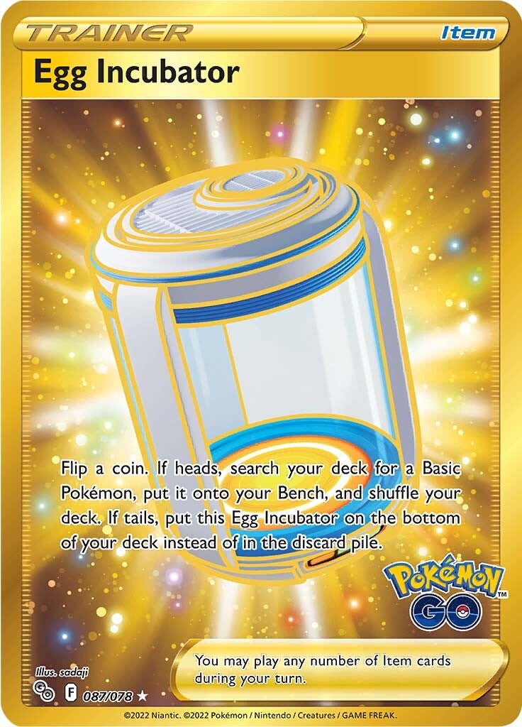 Egg Incubator (087/078) [Pokémon GO] | Good Games North