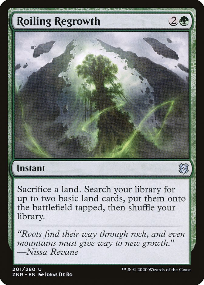 Roiling Regrowth [Zendikar Rising] | Good Games North
