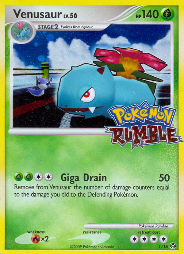 Venusaur (1/16) [Pokémon Rumble] | Good Games North