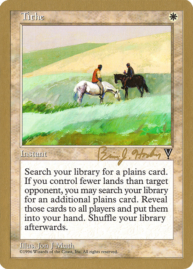 Tithe (Brian Hacker) [World Championship Decks 1998] | Good Games North