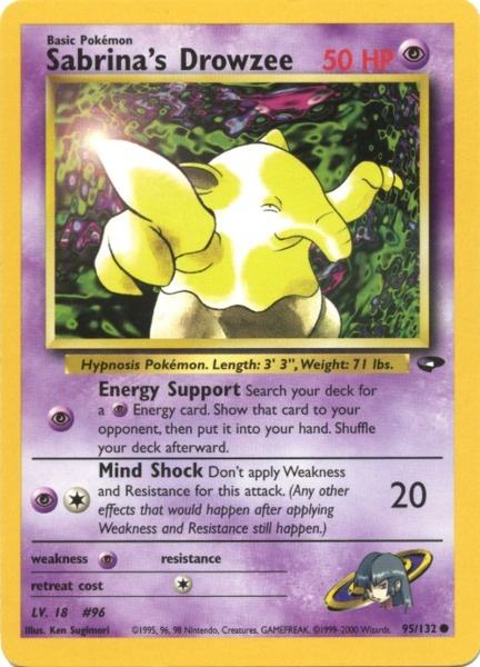 Sabrina's Drowzee (95/132) [Gym Challenge Unlimited] | Good Games North