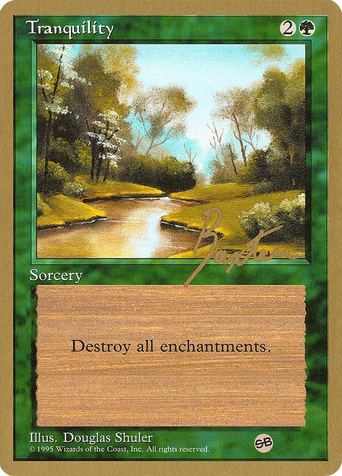 Tranquility (George Baxter) (SB) [Pro Tour Collector Set] | Good Games North
