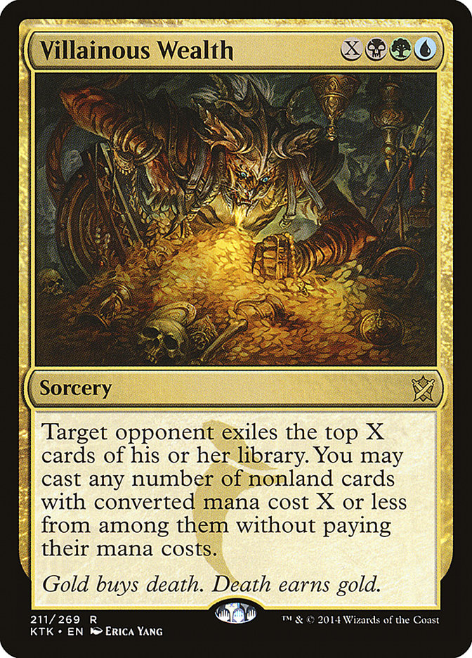 Villainous Wealth [Khans of Tarkir] | Good Games North