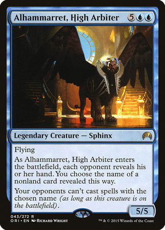 Alhammarret, High Arbiter [Magic Origins] | Good Games North