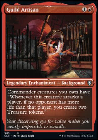 Guild Artisan (Foil Etched) [Commander Legends: Battle for Baldur's Gate] | Good Games North