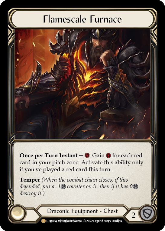 Flamescale Furnace [UPR084] (Uprising)  Cold Foil | Good Games North