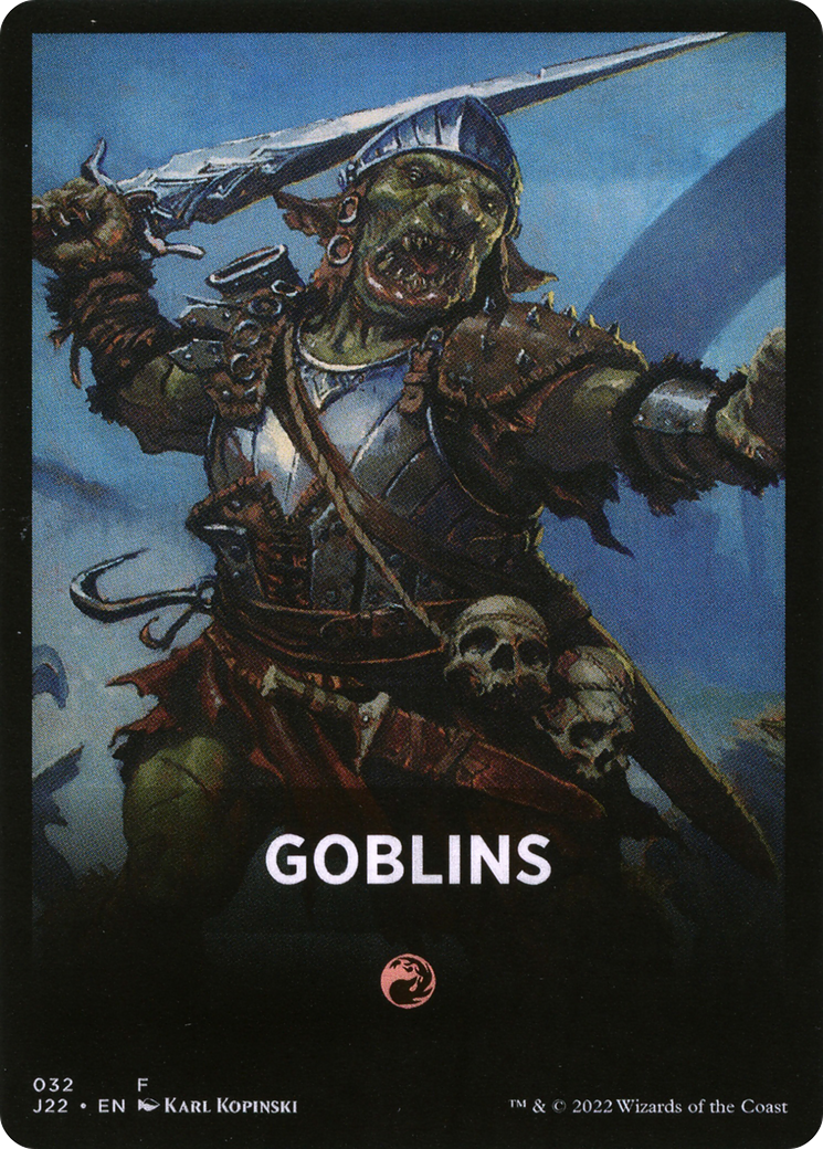 Goblins Theme Card [Jumpstart 2022 Front Cards] | Good Games North