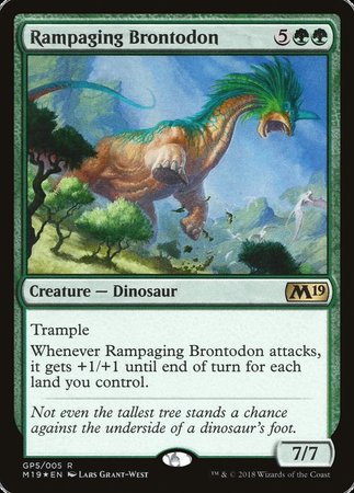 Rampaging Brontodon (2018 Gift Pack) [M19 Gift Pack] | Good Games North