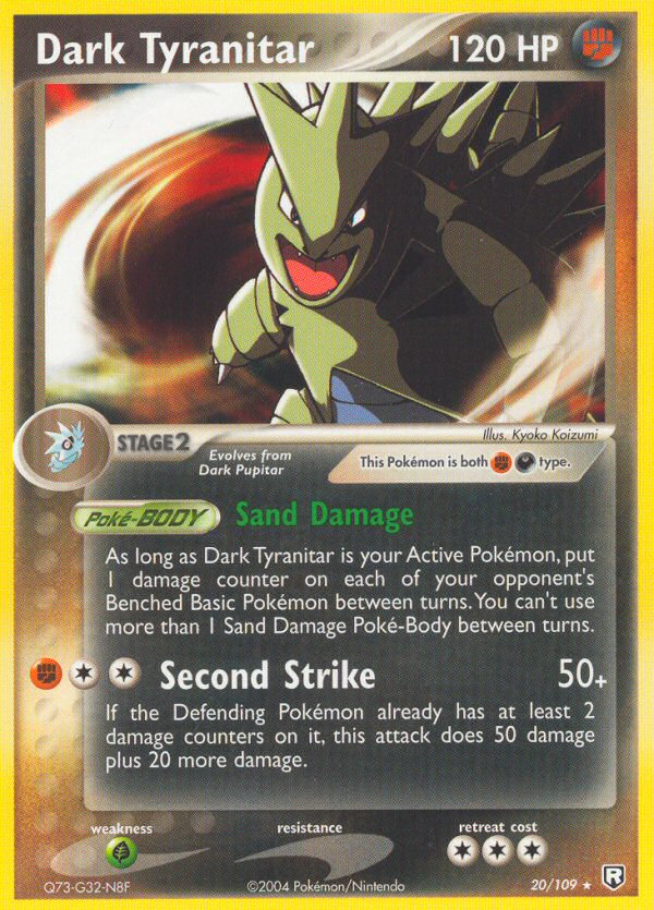 Dark Tyranitar (20/109) [EX: Team Rocket Returns] | Good Games North