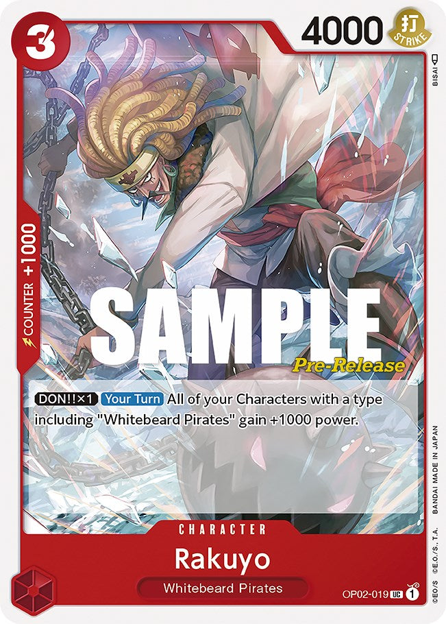 Rakuyo [Paramount War Pre-Release Cards] | Good Games North