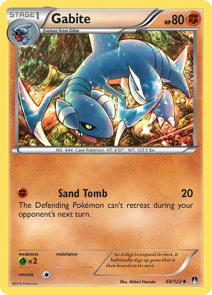 Gabite (69/122) [XY: BREAKpoint] | Good Games North