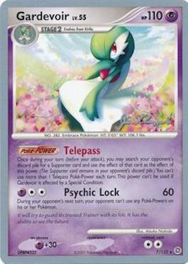 Gardevoir LV.55 (7/132) (Psychic Lock - Jason Klaczynski) [World Championships 2008] | Good Games North