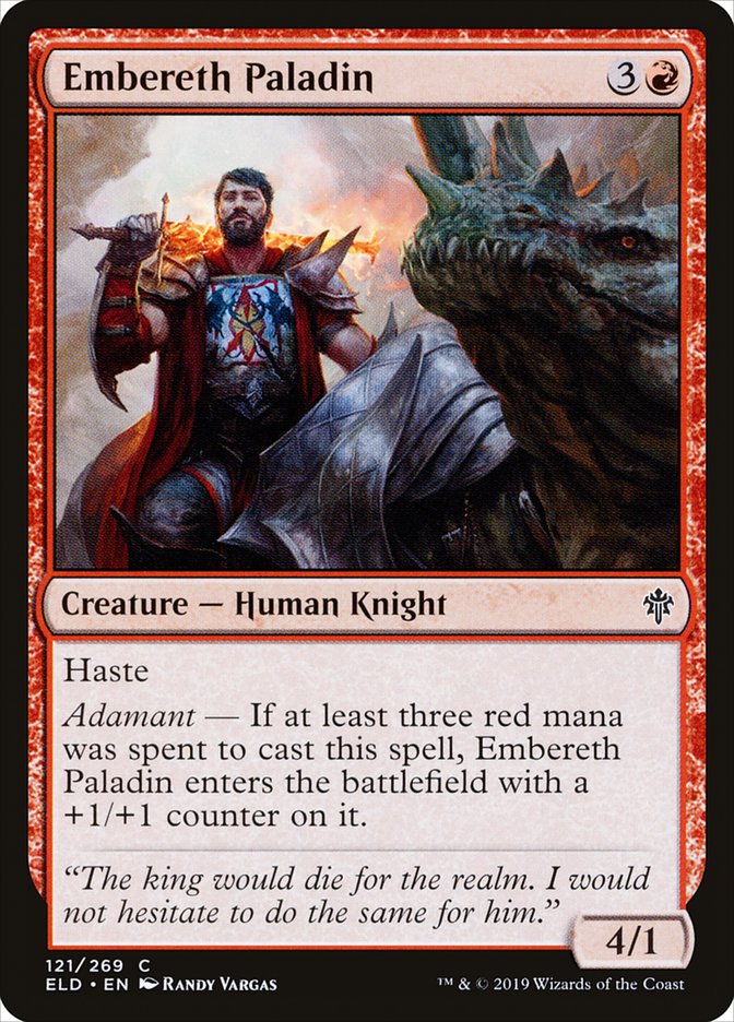 Embereth Paladin [Throne of Eldraine] | Good Games North