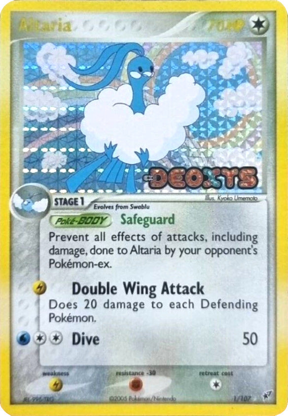 Altaria (1/107) (Stamped) [EX: Deoxys] | Good Games North