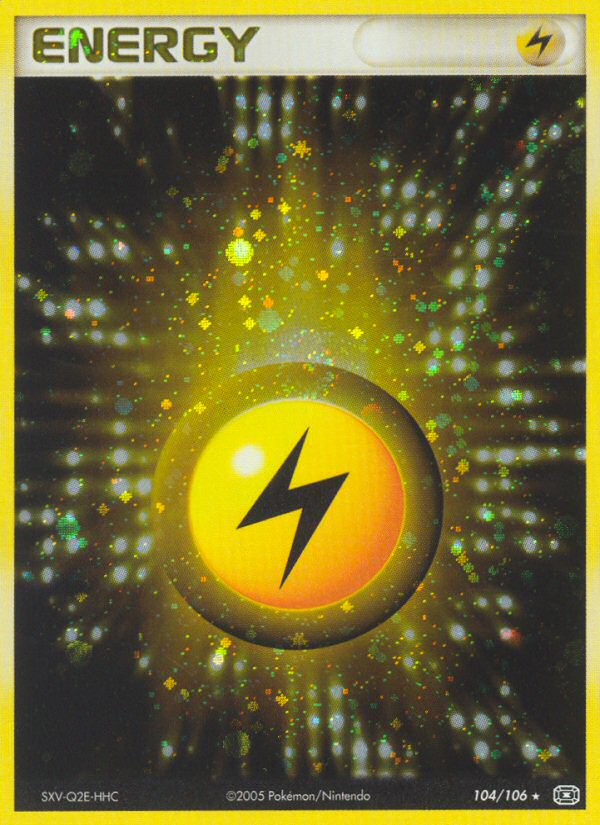 Lightning Energy (104/106) [EX: Emerald] | Good Games North
