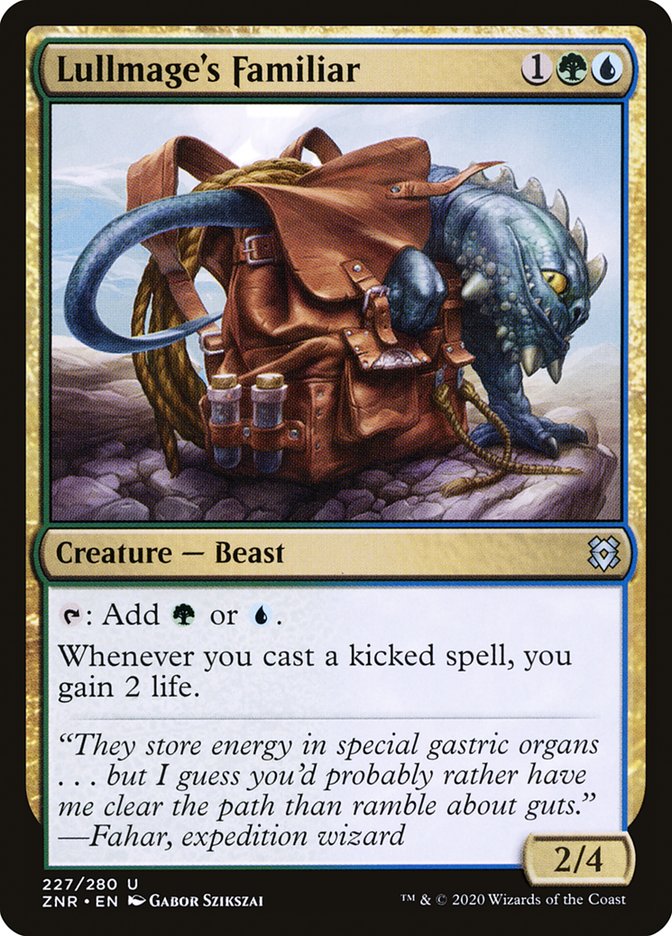 Lullmage's Familiar [Zendikar Rising] | Good Games North