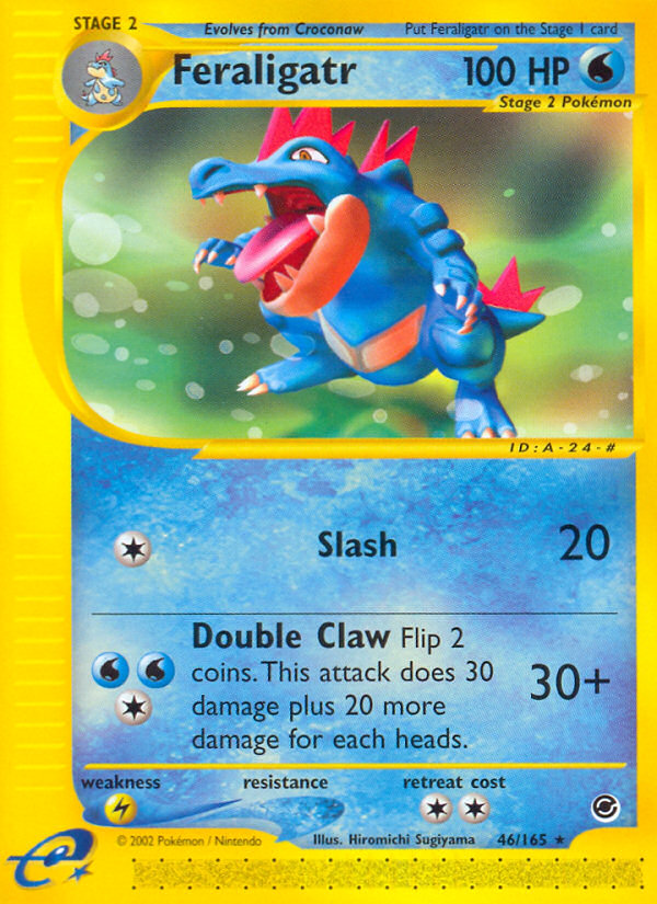 Feraligatr (46/165) [Expedition: Base Set] | Good Games North