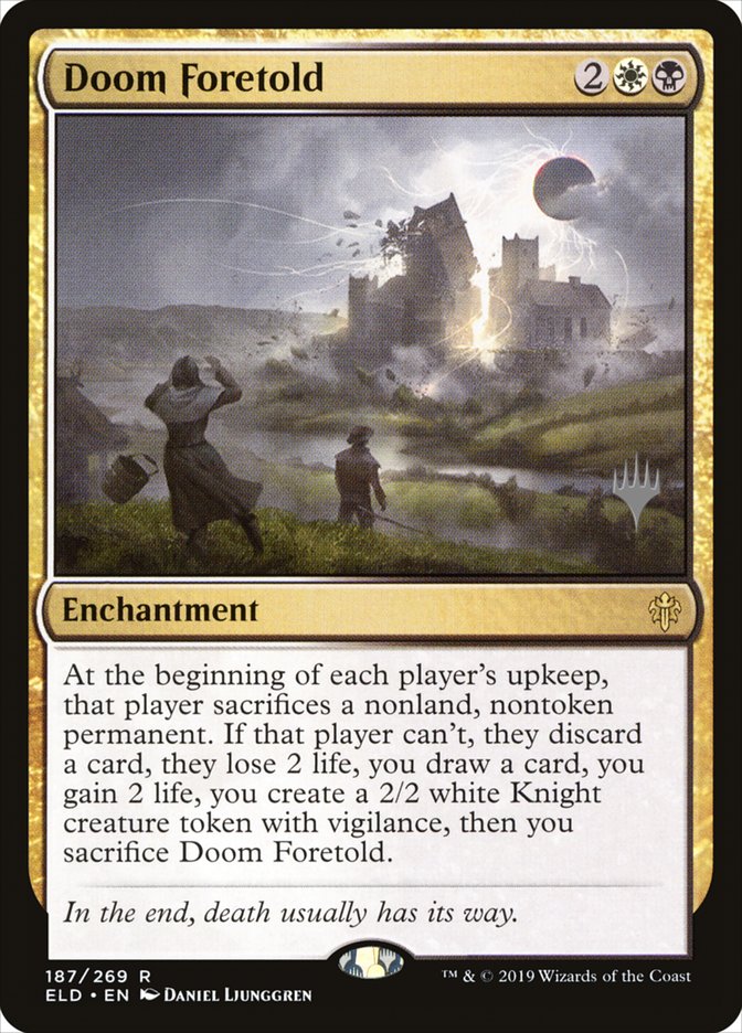 Doom Foretold (Promo Pack) [Throne of Eldraine Promos] | Good Games North