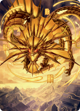 Ao, the Dawn Sky 2 Art Card [Kamigawa: Neon Dynasty Art Series] | Good Games North