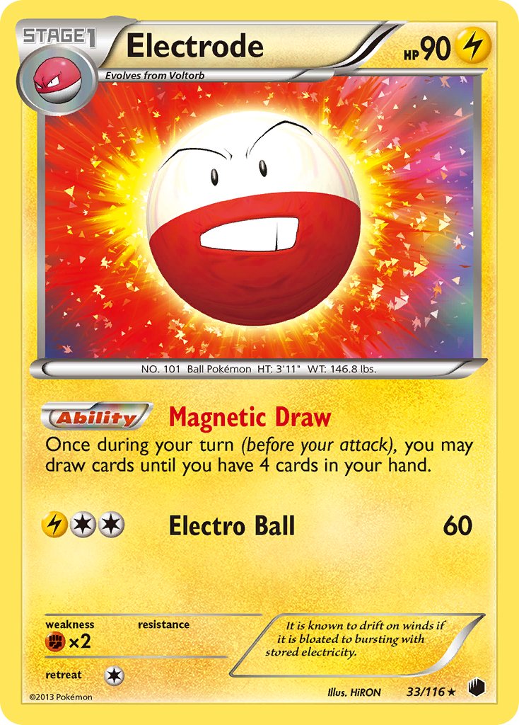 Electrode (33/116) (Theme Deck Exclusive) [Black & White: Plasma Freeze] | Good Games North