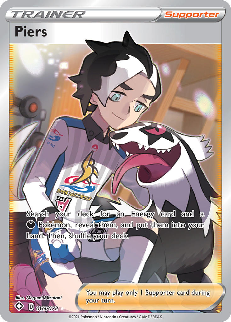 Piers (069/072) [Sword & Shield: Shining Fates] | Good Games North