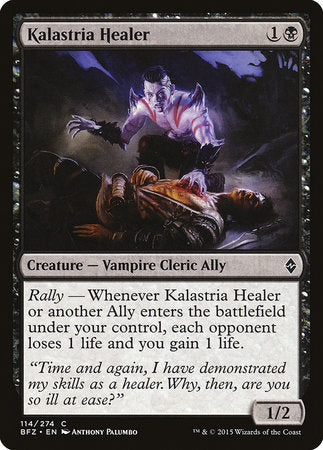 Kalastria Healer [Battle for Zendikar] | Good Games North