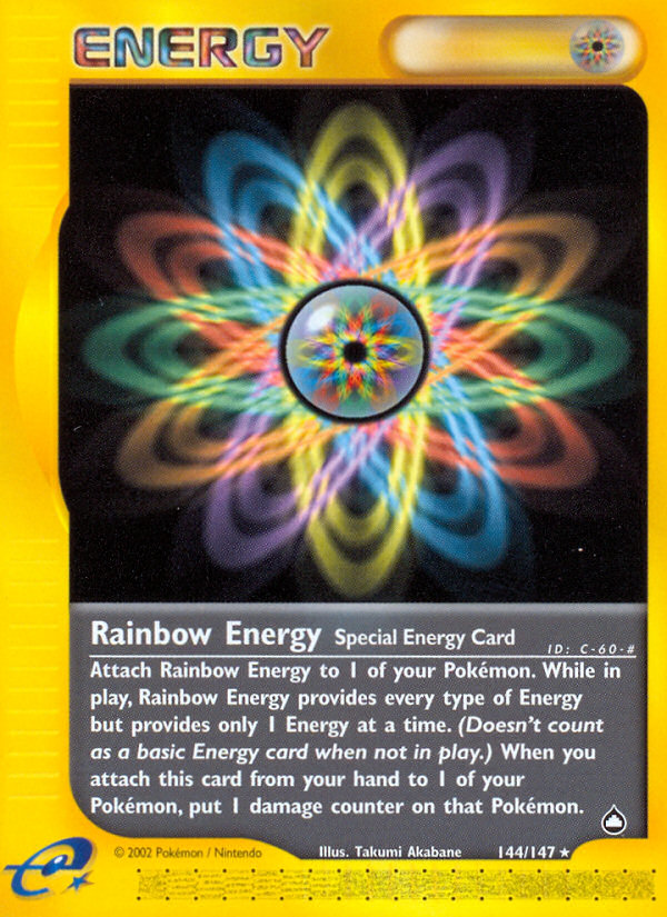 Rainbow Energy (144/147) [Aquapolis] | Good Games North