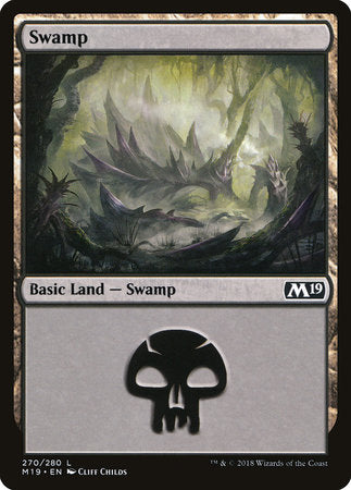 Swamp (270) [Core Set 2019] | Good Games North