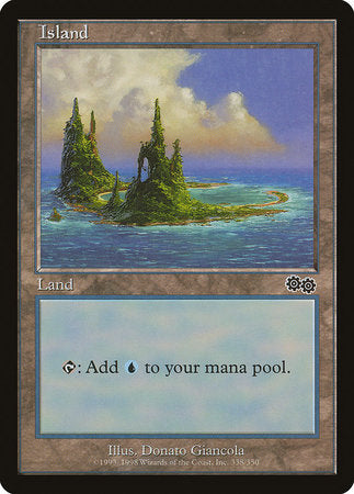 Island (338) [Urza's Saga] | Good Games North