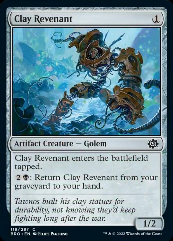 Clay Revenant [The Brothers' War] | Good Games North