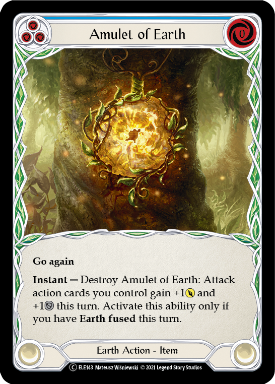 Amulet of Earth [U-ELE143] Unlimited Normal | Good Games North