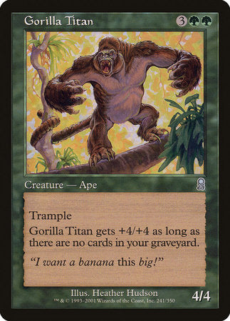 Gorilla Titan [Odyssey] | Good Games North
