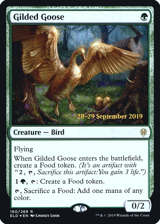 Gilded Goose  [Throne of Eldraine Prerelease Promos] | Good Games North