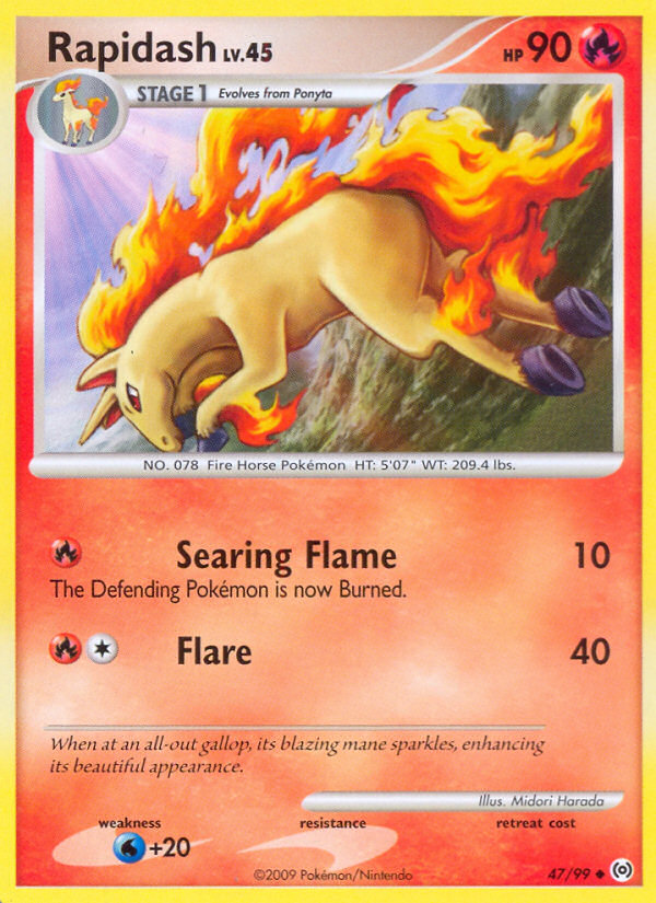 Rapidash (47/99) [Platinum: Arceus] | Good Games North
