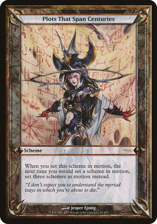 Plots That Span Centuries (Release Event Promo) [Promotional Schemes] | Good Games North