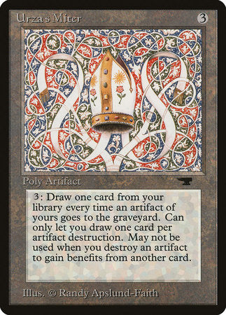 Urza's Miter [Antiquities] | Good Games North