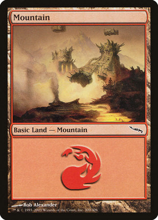 Mountain (300) [Mirrodin] | Good Games North