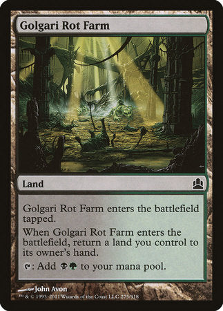 Golgari Rot Farm [Commander 2011] | Good Games North