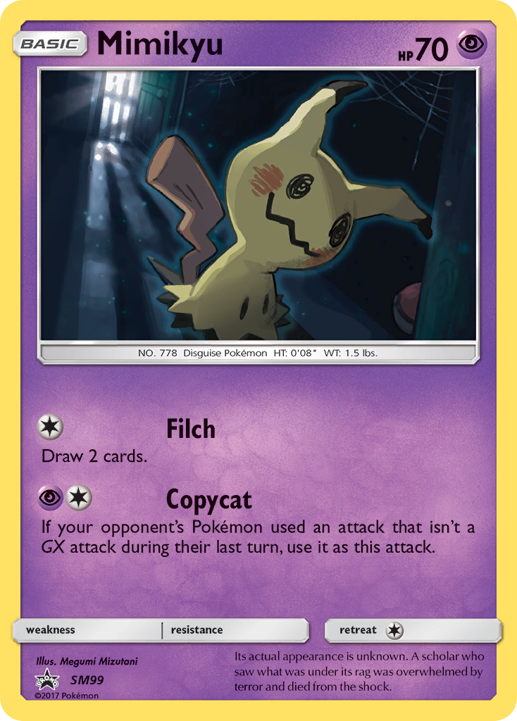 Mimikyu (SM99) [Sun & Moon: Black Star Promos] | Good Games North
