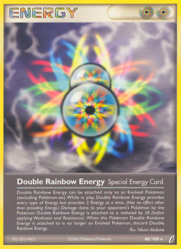 Double Rainbow Energy (88/100) [EX: Crystal Guardians] | Good Games North