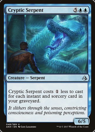Cryptic Serpent [Amonkhet] | Good Games North