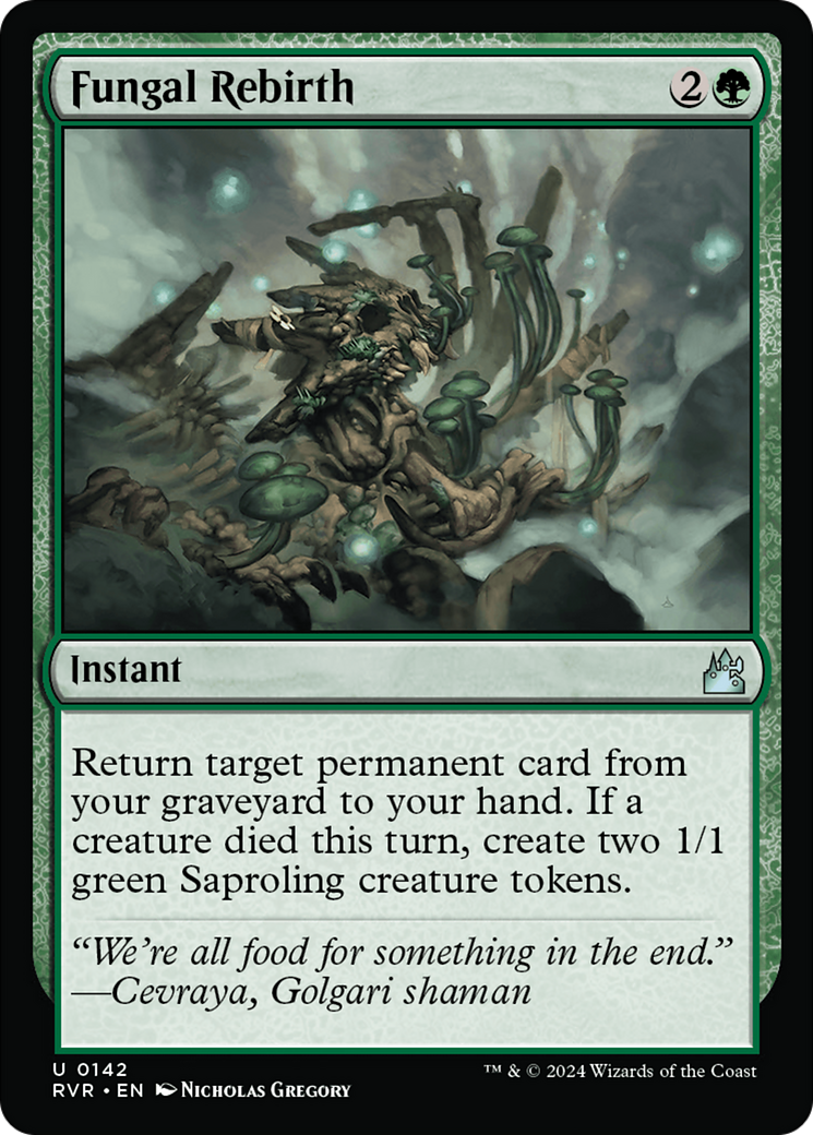 Fungal Rebirth [Ravnica Remastered] | Good Games North