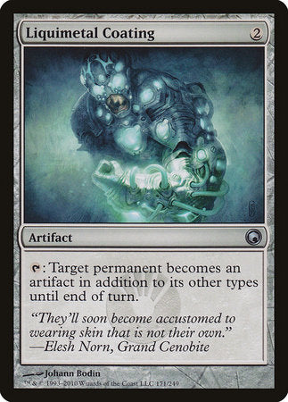 Liquimetal Coating [Scars of Mirrodin] | Good Games North