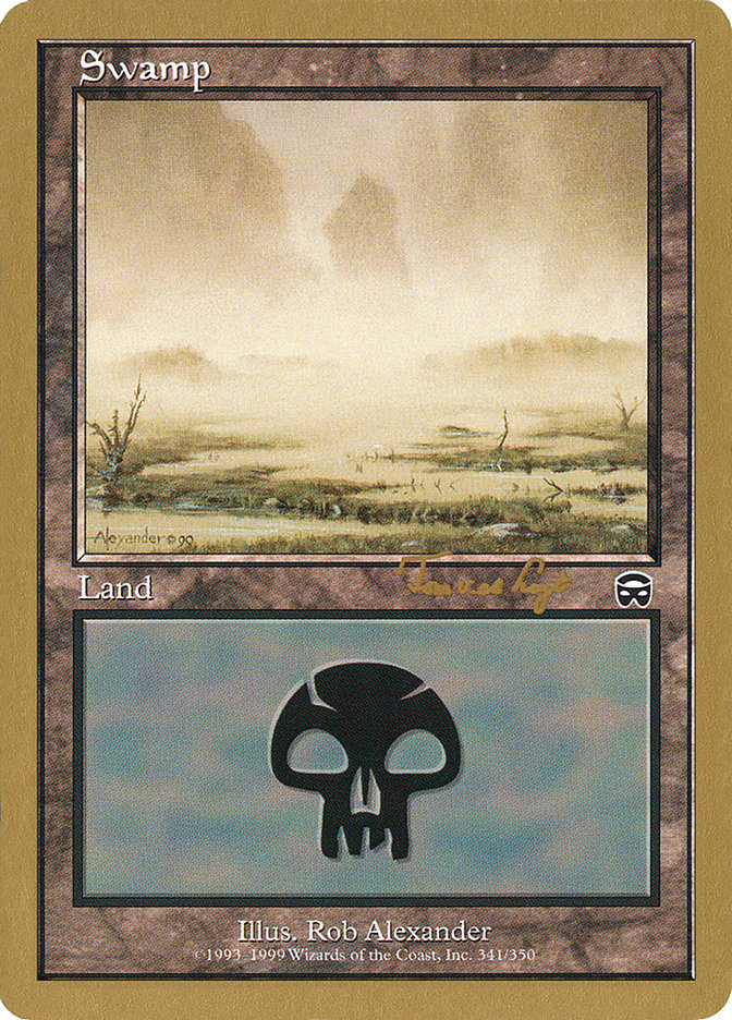 Swamp (tvdl341) (Tom van de Logt) [World Championship Decks 2001] | Good Games North
