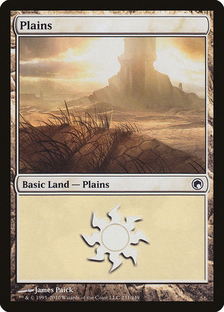 Plains (231) [Scars of Mirrodin] | Good Games North
