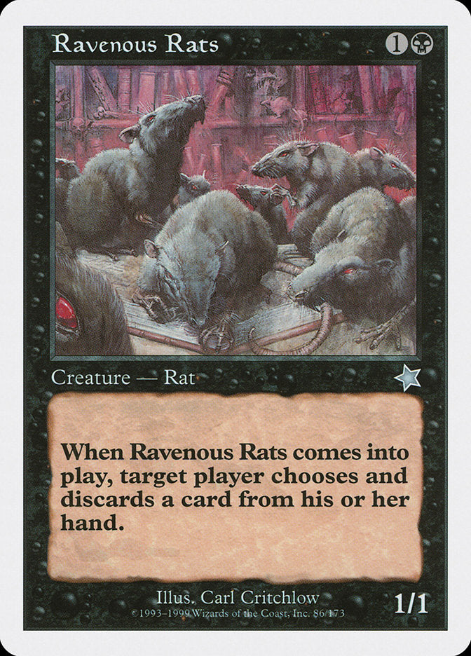 Ravenous Rats [Starter 1999] | Good Games North