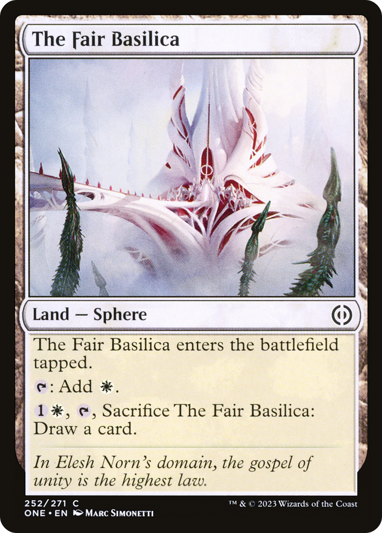 The Fair Basilica [Phyrexia: All Will Be One] | Good Games North